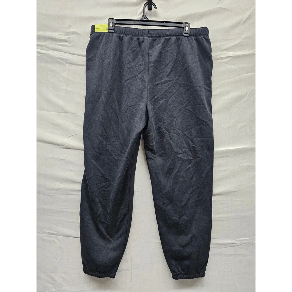 All in Motion Womens Mid Rise Jogger Pants Black Cotton Blend Athletic Size XXL